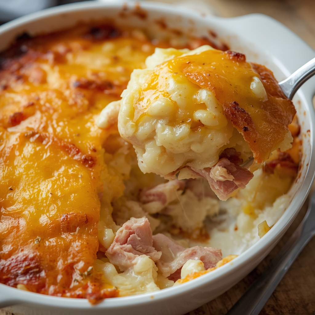 Ham and Potato Bake