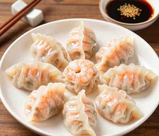SHRIMP DUMPLINGS APPETIZER: A LIGHT BITE