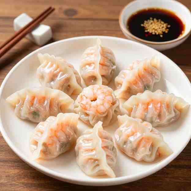 SHRIMP DUMPLINGS APPETIZER: A LIGHT BITE