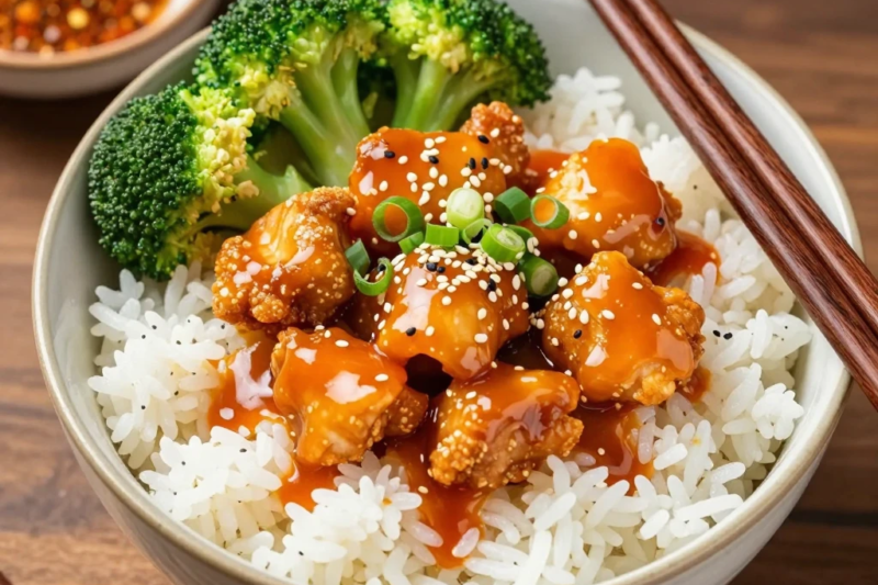 ORANGE CHICKEN BOWL: WHAT IT COSTS, HOW IT TASTES & NUTRITION BREAKDOWN
