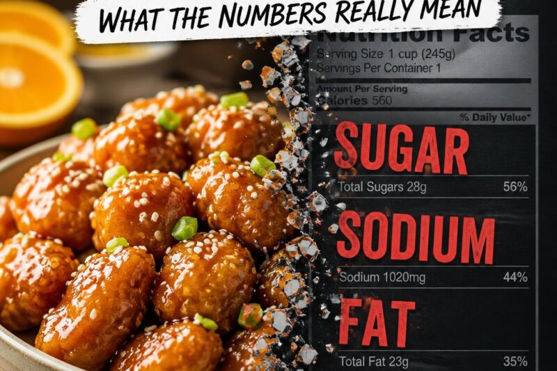 Kids Orange Chicken Nutrition: What The Numbers Really Mean