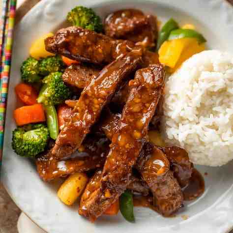 Kids Teriyaki Beef